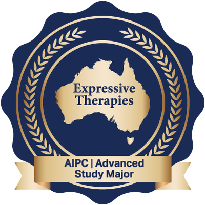 Badge expressive therapies accreditation counsellor